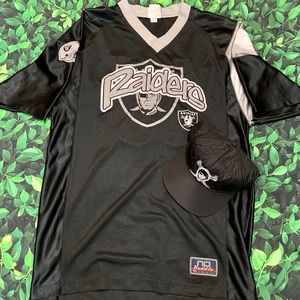 Vintage No Huddle NFL Raiders Jersey
